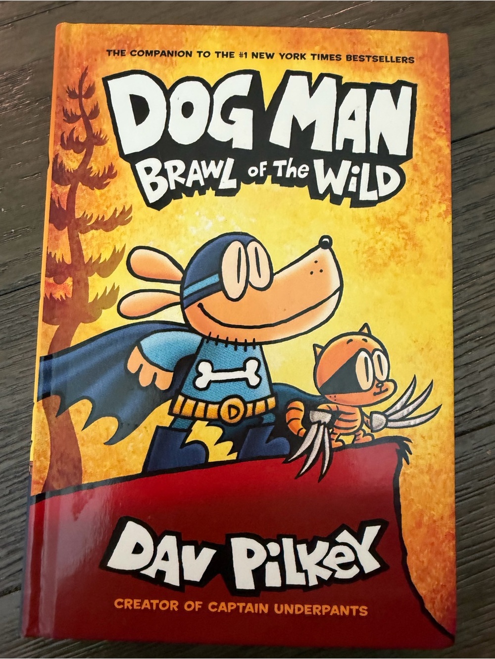 Dog Man: Brawl of the Wild by - Orange Cover